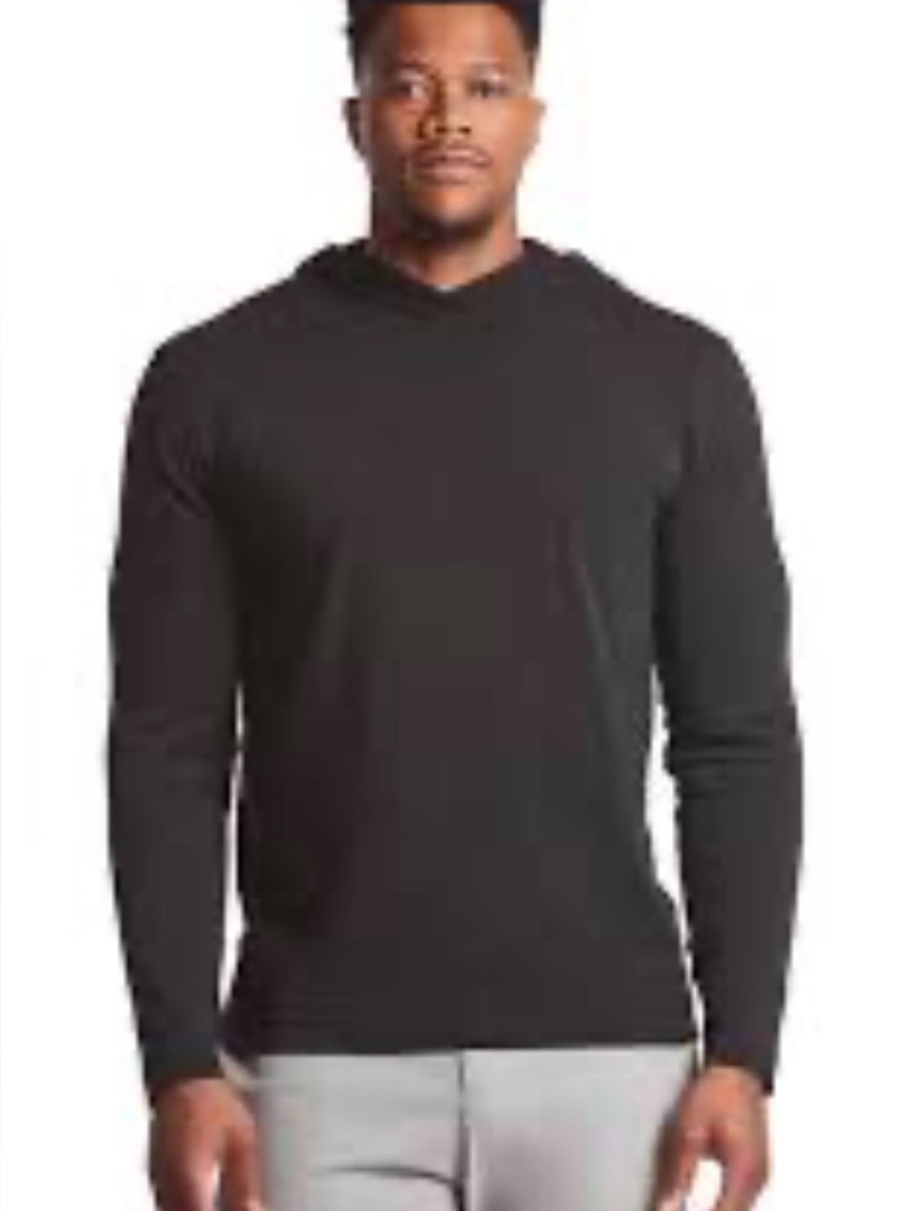 Public Rec Hoodie Black Pima Cotton Blend Pullover men’s